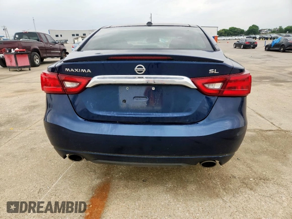 2017 Nissan Maxima SL with VIN 1N4AA6AP0HC409194, listed as a Copart auction lot 57604005 with 98,000 mi miles and Salvage title. Bid and sale history available at DreamBid. Image 6.