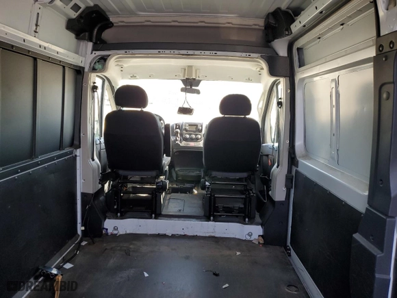 2019 Ram ProMaster Cargo Van with VIN 3C6TRVBG3KE529003, listed as a Copart auction lot 75574054 with 204,641 mi miles and Salvage Title. Bid and sale history available at carsss.com. Image 11.
