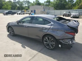 2021 Lexus ES 350 F Sport with VIN 58AGZ1B17MU097619, listed as a Copart auction lot 53339995 with 24,989 mi miles and Salvage title. Bid and sale history available at DreamBid. Image 2.