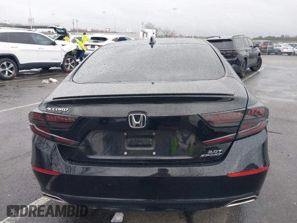 2021 Honda Accord Sport with VIN 1HGCV2F33MA002015, listed as a IAAI auction lot 41934218 with 38,687 mi miles and . Bid and sale history available at DreamBid. Image 15.