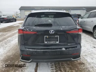 2020 Lexus NX with VIN JTJGJRDZ4L2140115, listed as a Copart auction lot 43695605 with 57,146 mi miles and Salvage Title. Bid and sale history available at carsss.com. Image 6.