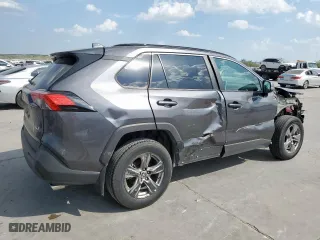 2024 Toyota RAV4 XLE with VIN 2T3W1RFV2RC277693, listed as a Copart auction lot 50374625 with 23,102 mi miles and Salvage Title. Bid and sale history available at carsss.com. Image 3.