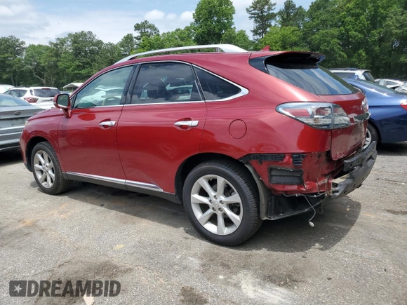 2012 Lexus RX 350 с VIN 2T2ZK1BA7CC070064, выставлен на аукционе Copart как лот 59335785 с пробегом 127 529 миль миль и Списание • Salvage title. История ставок и продаж доступна на DreamBid. Изображение 2.