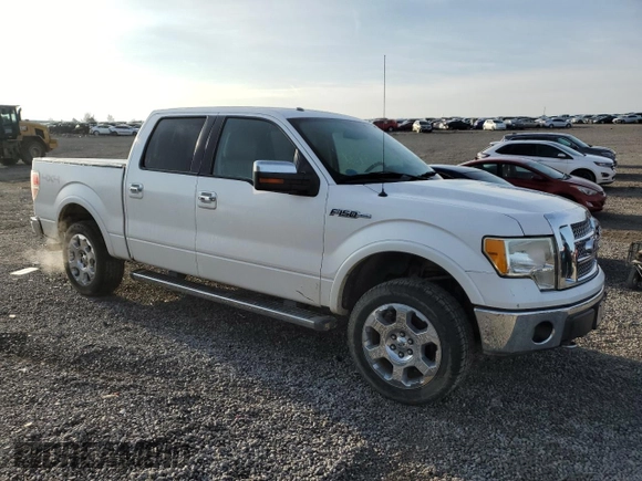 2010 Ford F-150 XL with VIN 1FTFW1EV8AFD17297, listed as a Copart auction lot 51371105 with 175,385 mi miles and Salvage Title. Bid and sale history available at carsss.com. Image 4.