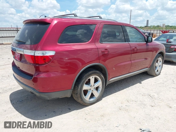 2013 Dodge Durango SXT with VIN 1C4RDHAG6DC683865, listed as a IAAI auction lot 42615546 with 113,545 mi miles and . Bid and sale history available at DreamBid. Image 4.