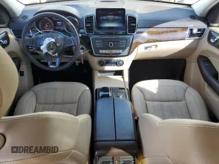 2017 Mercedes-Benz GLS 450 with VIN 4JGDF6EEXHA741040, listed as a Copart auction lot 46477345 with 72,257 mi miles and Salvage Title. Bid and sale history available at DreamBid. Image 8.
