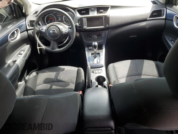 2019 Nissan Sentra SV with VIN 3N1AB7AP7KY421440, listed as a Copart auction lot 50946655 with 75,507 mi miles and Salvage Title. Bid and sale history available at DreamBid. Image 8.