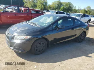 2013 Honda Civic Cpe LX with VIN 2HGFG3B53DH527761, listed as a Copart auction lot 70784624 with 95,322 mi miles and Salvage Title. Bid and sale history available at carsss.com. Image 1.
