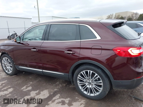 2017 Lincoln MKX Reserve with VIN 2LMPJ6LR1HBL43659, listed as a IAAI auction lot 41480654 with 100,677 mi miles. Bid and sale history available at carsss.com. Image 15.