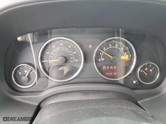 2014 Jeep Compass Latitude with VIN 1C4NJDEBXED761879, listed as a Copart auction lot 52920015 with 44,018 mi miles and Non Repairable. Bid and sale history available at carsss.com. Image 9.