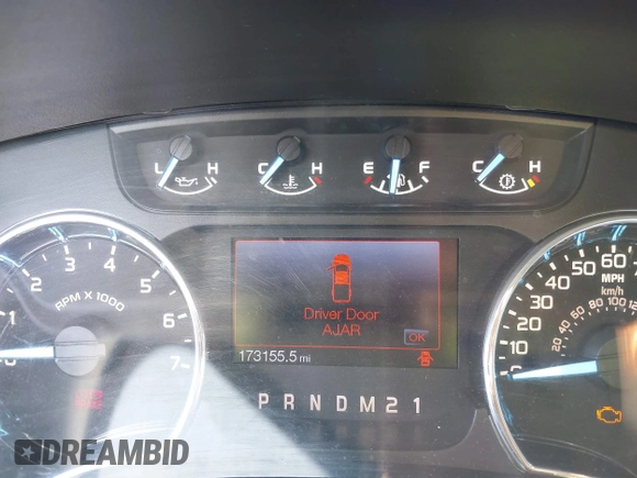 2012 Ford F-150 XL with VIN 1FTFW1CT4CFC96789, listed as a IAAI auction lot 41829813 with 173,155 mi miles. Bid and sale history available at carsss.com. Image 7.