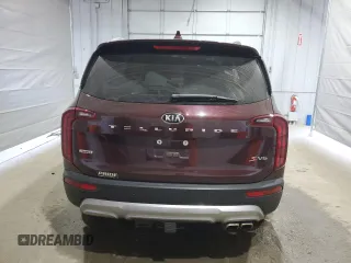 2020 Kia Telluride S with VIN 5XYP6DHC4LG085328, listed as a Copart auction lot 54719085 with 37,464 mi miles and Salvage title. Bid and sale history available at DreamBid. Image 6.