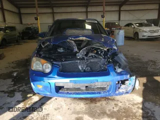 2005 Subaru Impreza Sedan (Natl) WRX with VIN JF1GD296X5H506522, listed as a Copart auction lot 86289504 with 0 mi miles and Salvage Title. Bid and sale history available at carsss.com. Image 5.