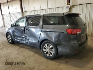 2016 Kia Sedona LX with VIN KNDMB5C17G6215489, listed as a Copart auction lot 71774924 with 86,472 mi miles and Salvage Title. Bid and sale history available at carsss.com. Image 2.