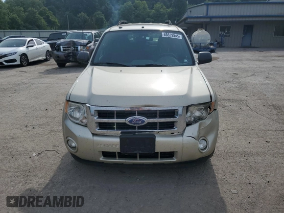 2011 Ford Escape XLT с VIN 1FMCU9D73BKC03125, выставлен на аукционе Copart как лот 65629545 с пробегом 182 633 миль миль и Списание • Salvage title. История ставок и продаж доступна на DreamBid. Изображение 5.