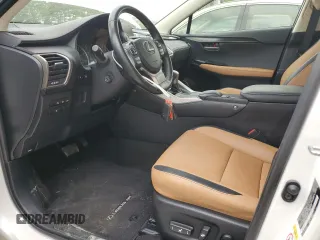 2016 Lexus NX 200t with VIN JTJBARBZ1G2093127, listed as a Copart auction lot 58382955 with 52,199 mi miles and Salvage title. Bid and sale history available at DreamBid. Image 7.
