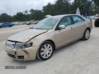2008 Lincoln MKZ z VIN 3LNHM26T08R613988, wystawiony jako Copart lot #62859535 z przebiegiem 123 158 mil mil oraz Szkoda całkowita • Salvage title. Historia ofert i sprzedaży dostępna na DreamBid. Obrazek 1.