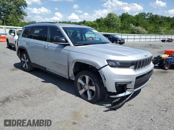 2021 Jeep Grand Cherokee Limited with VIN 1C4RJKBG3M8139556, listed as a Copart auction lot 61906875 with 48,215 mi miles and Salvage title. Bid and sale history available at DreamBid. Image 4.