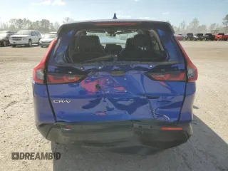 2024 Honda CR-V EX-L with VIN 7FARS3H75RE002348, listed as a Copart auction lot 49587955 with 13,081 mi miles and Salvage Title. Bid and sale history available at DreamBid. Image 6.