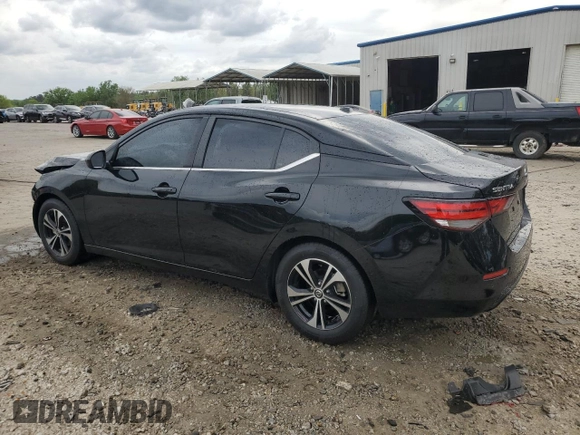 2021 Nissan Sentra SV with VIN 3N1AB8CV1MY321192, listed as a Copart auction lot 51963895 with 64,134 mi miles and Salvage Title. Bid and sale history available at DreamBid. Image 2.