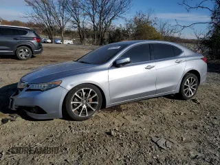 2015 Acura TLX V6 Tech with VIN 19UUB3F53FA000336, listed as a Copart auction lot 83117484 with 152,624 mi miles and Salvage Title. Bid and sale history available at carsss.com. Image 1.