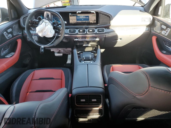 2024 Mercedes-Benz GLE 53 AMG with VIN 4JGFB6BBXRB115904, listed as a Copart auction lot 88603895 with 9,451 mi miles and Salvage title. Bid and sale history available at DreamBid. Image 8.