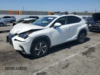 2020 Lexus NX 300h with VIN JTJGJRDZ8L5008635, listed as a Copart auction lot 61478925 with 57,773 mi miles and Salvage title. Bid and sale history available at DreamBid. Image 1.