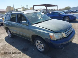 2007 Toyota Highlander Hybrid w/3rd Row with VIN JTEEW21A570048333, listed as a IAAI auction lot 40473997 with 214,434 mi miles. Bid and sale history available at carsss.com. Image 1.