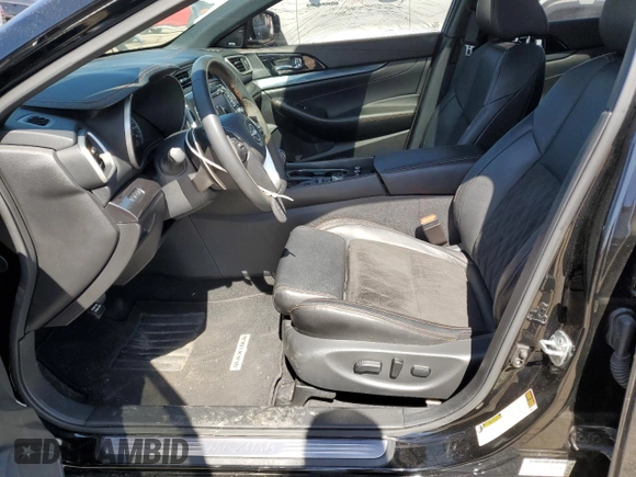 2023 Nissan Maxima SR with VIN 1N4AA6EV2PC507537, listed as a Copart auction lot 53750525 with 16,659 mi miles and Clean title. Bid and sale history available at DreamBid. Image 7.