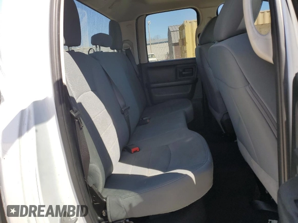 2018 Ram 1500 Tradesman z VIN 1C6RR6FG1JS211256, wystawiony jako Copart lot #49769185 z przebiegiem 171 115 mil mil oraz Szkoda całkowita • Salvage title. Historia ofert i sprzedaży dostępna na DreamBid. Obrazek 10.