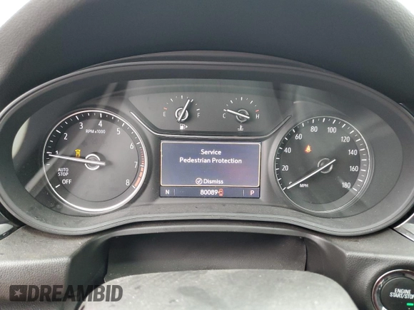 2019 Buick Regal Preferred with VIN W04GL6SX2K1077625, listed as a Copart auction lot 87208214 with 80,089 mi miles and Salvage title. Bid and sale history available at DreamBid. Image 9.