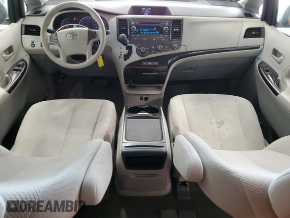 2012 Toyota Sienna LE AAS с VIN 5TDKK3DCXCS244099, выставлен на аукционе Copart как лот 57653065 с пробегом 74 127 миль миль и Чистый • Clean title. История ставок и продаж доступна на DreamBid. Изображение 8.