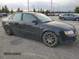 2003 Audi A4 1.8T with VIN WAULC68E03A292218, listed as a Copart auction lot 45030785 with 170,803 mi miles and Salvage Title. Bid and sale history available at carsss.com. Image 4.