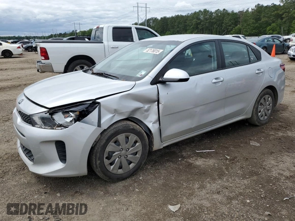 2020 Kia Rio S with VIN 3KPA24ADXLE323295, listed as a Copart auction lot 52176015 with 137,724 mi miles and Salvage Title. Bid and sale history available at carsss.com. Image 1.