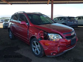 2014 Chevrolet Captiva Sport LT z VIN 3GNAL3EK9ES594313, wystawiony jako IAAI lot #40412082 z przebiegiem 146 009 mil mil oraz . Historia ofert i sprzedaży dostępna na DreamBid. Obrazek 1.