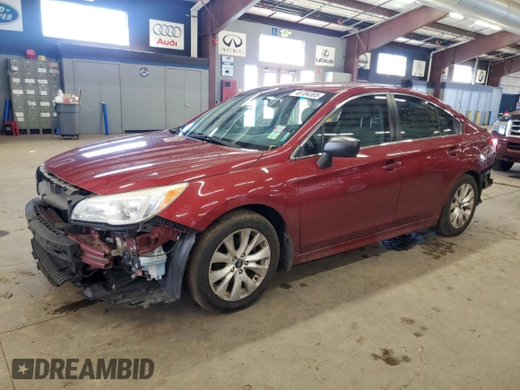 2017 Subaru Legacy with VIN 4S3BNAB63H3021260, listed as a Copart auction lot 46784305 with 85,319 mi miles and Salvage Title. Bid and sale history available at carsss.com. Image 1.