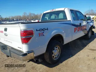 2011 Ford F-150 XL with VIN 1FTEX1EM1BFC07130, listed as a IAAI auction lot 41638664 with 133,891 mi miles. Bid and sale history available at carsss.com. Image 4.