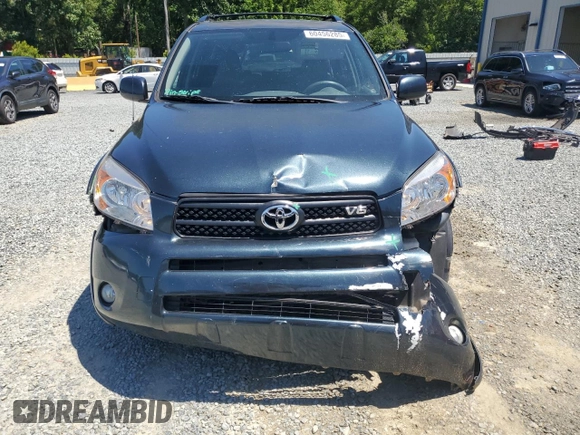 2008 Toyota RAV4 Sport with VIN JTMZK32V485019936, listed as a Copart auction lot 60456285 with 208,467 mi miles and Salvage title. Bid and sale history available at DreamBid. Image 5.