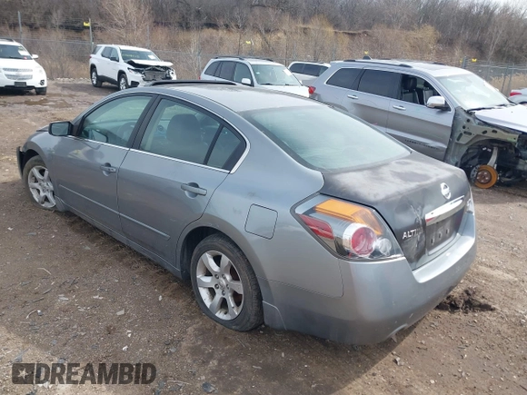 2008 Nissan Altima 2.5 SL with VIN 1N4AL21EX8N450423, listed as a IAAI auction lot 41854722 with 169,390 mi miles. Bid and sale history available at carsss.com. Image 3.