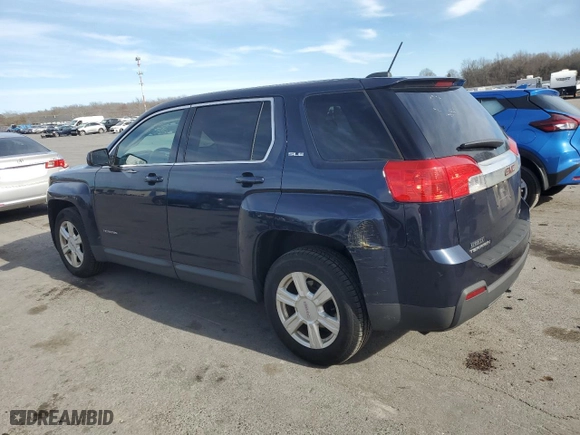2015 GMC Terrain SLE with VIN 2GKFLVEK7F6305489, listed as a Copart auction lot 49806885 with 110,717 mi miles and Salvage Title. Bid and sale history available at carsss.com. Image 2.