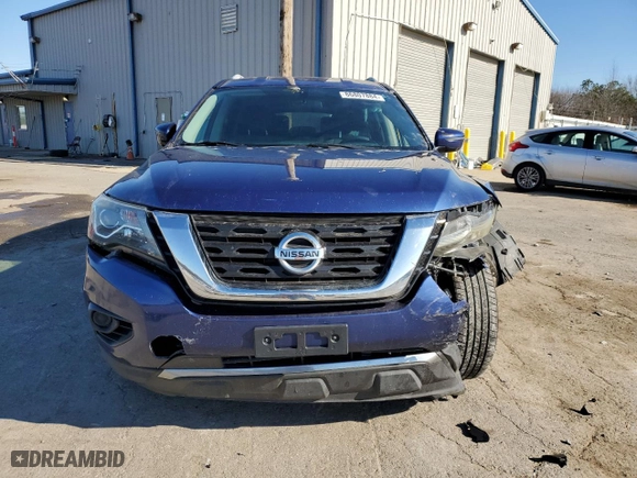 2017 Nissan Pathfinder S with VIN 5N1DR2MM3HC668607, listed as a Copart auction lot 86807884 with 167,421 mi miles and Salvage Title. Bid and sale history available at carsss.com. Image 5.