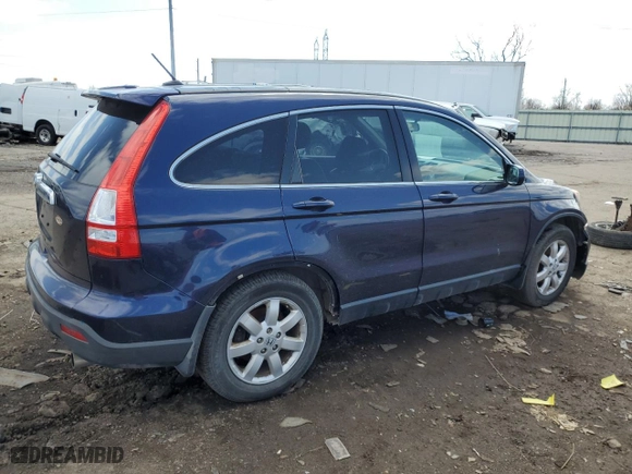 2008 Honda CR-V EX-L with VIN JHLRE48758C030240, listed as a Copart auction lot 51547375 with 12,356 mi miles and Clean Title. Bid and sale history available at carsss.com. Image 3.
