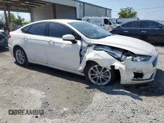 2020 Ford Fusion SE with VIN 3FA6P0HD8LR146847, listed as a Copart auction lot 56964405 with 63,657 mi miles and Non repairable. Bid and sale history available at DreamBid. Image 4.