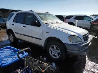 1998 Mercedes-Benz M with VIN 4JGAB54E6WA002898, listed as a Copart auction lot 42794985 with 215,164 mi miles and Clean Title. Bid and sale history available at carsss.com. Image 4.