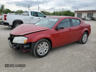 2014 Dodge Avenger SE with VIN 1C3CDZAB6EN181352, listed as a Copart auction lot 56575905 with 108,008 mi miles and Salvage title. Bid and sale history available at DreamBid. Image 1.