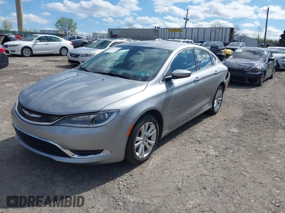 2016 Chrysler 200 Limited with VIN 1C3CCCAB9GN149515, listed as a IAAI auction lot 41987600 with 54,747 mi miles. Bid and sale history available at carsss.com. Image 18.
