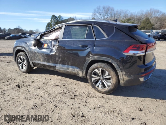2024 Volkswagen Atlas SE with VIN 1V2DE2CA6RC206226, listed as a Copart auction lot 89077485 with Not provided miles and Salvage title. Bid and sale history available at DreamBid. Image 2.