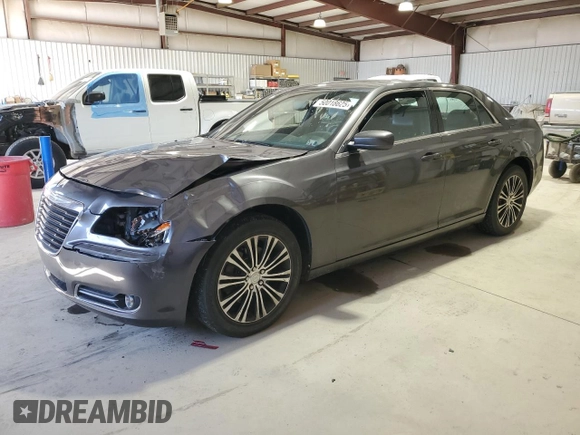 2014 Chrysler 300 with VIN 2C3CCAGG5EH201669, listed as a Copart auction lot 50018625 with 110,650 mi miles and Salvage Title. Bid and sale history available at carsss.com. Image 1.
