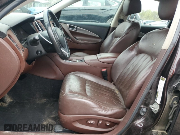 2008 Infiniti EX Journey with VIN JNKAJ09F48M361842, listed as a Copart auction lot 53808415 with 152,850 mi miles and Salvage title. Bid and sale history available at DreamBid. Image 7.