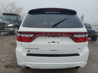 2022 Dodge Durango GT Plus with VIN 1C4RDJDG3NC183134, listed as a Copart auction lot 42988285 with 43,070 mi miles and Salvage title. Bid and sale history available at DreamBid. Image 6.